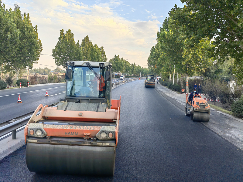 38天，高淄路工程建設(shè)跑出淄博交通加速度