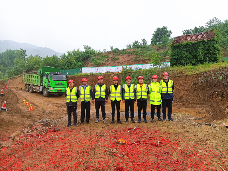 好雨知時(shí)節(jié)，砥礪奮進(jìn)時(shí)——魯山南互通立交開(kāi)工記事