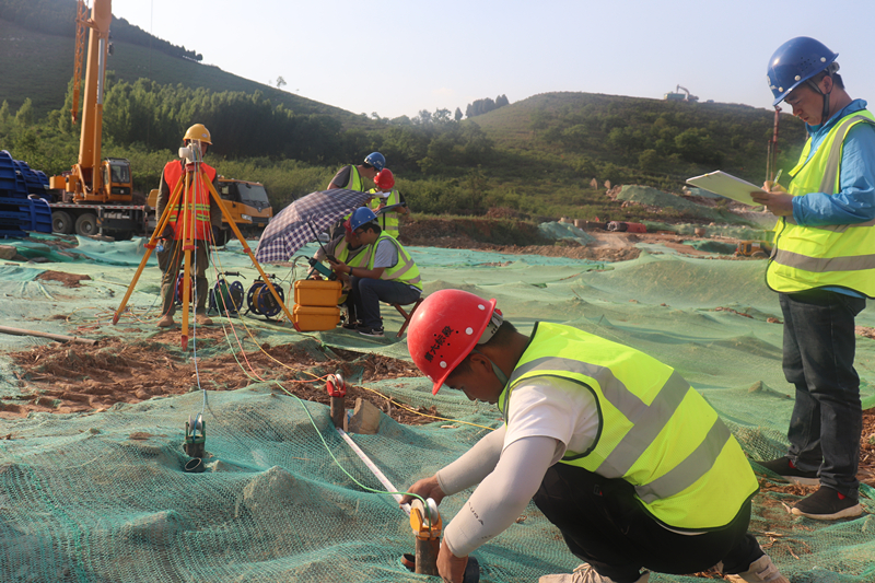 臨臨高速項(xiàng)目全面開展2022年第一季度工程質(zhì)量日常督查檢測(cè)