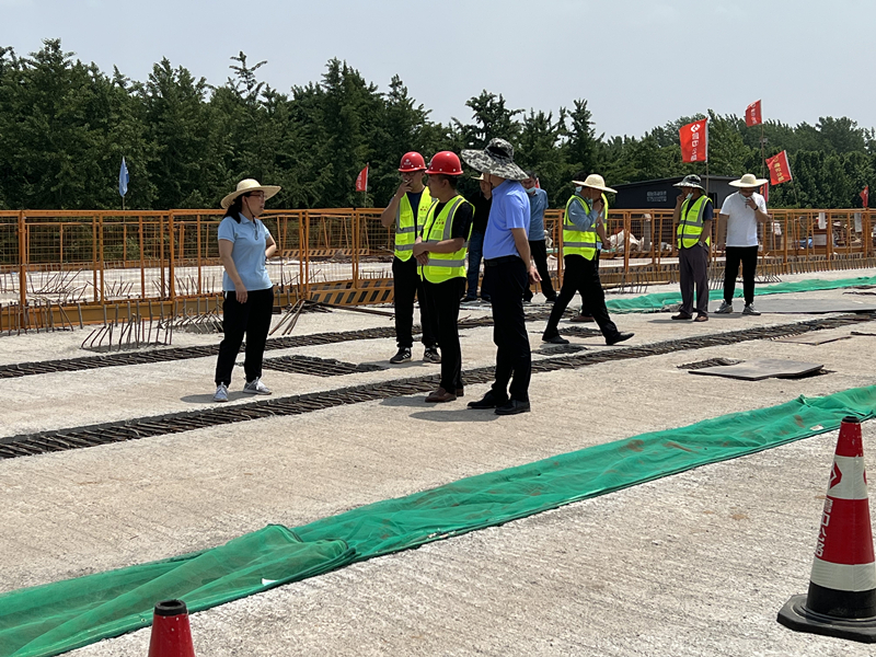 臨沂市質(zhì)監(jiān)站對郯城G205項目開展質(zhì)量、安全檢查指導(dǎo)