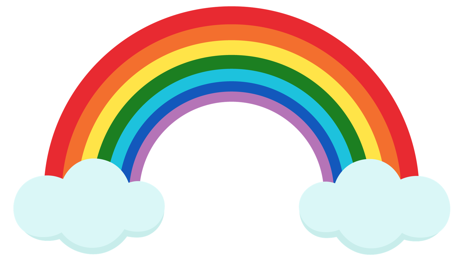 千庫(kù)網(wǎng)_矢量卡通彩虹云朵元素_元素編號(hào)11902783