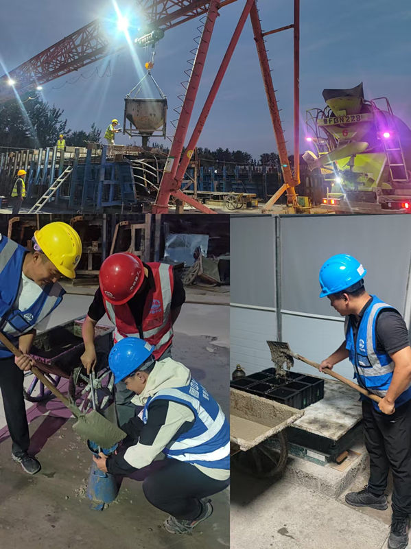 混凝土澆筑、過程檢測及試塊制作5re35Y_副本