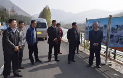 市重點工程建設立功競賽活動領導小組蒞臨博沂路項目視察