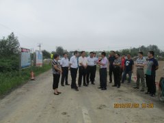 濱州市人大檢查團對S247樂胡線進行督導檢查