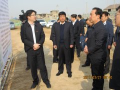 市委書記王浩一行視察S102濟青線淄博段改建工程