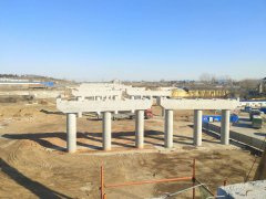 張博路分離立交橋箱梁架設(shè)專(zhuān)題：齊心協(xié)力，天塹變通途