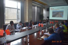 G2京滬項(xiàng)目部開展四月份月底檢查工作