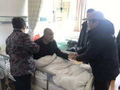 市政分公司黨支部走訪慰問(wèn)老黨員和困難職工