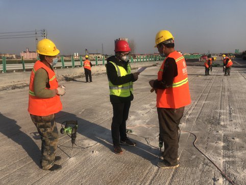 第二工程公司G2項目組織進行安全、防疫專項檢查