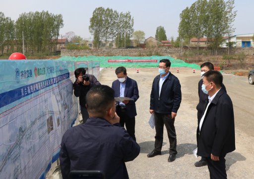 齊魯交通發(fā)展集團黨委副書記、總經(jīng)理相立昌到青蘭項目部調(diào)研 