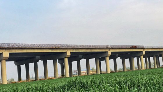 魯中公路的春天：第六區(qū)域項(xiàng)目部攝影作品